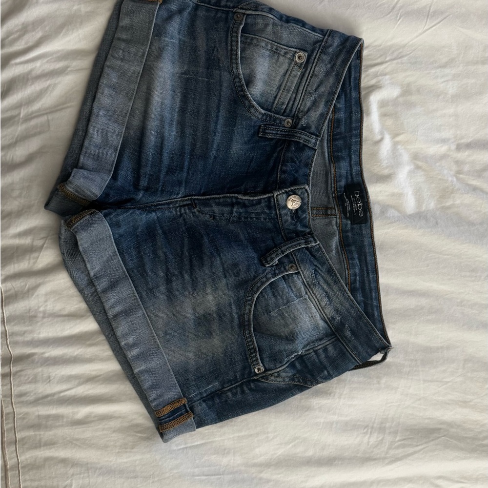 Blue Denim Shorts Size 26